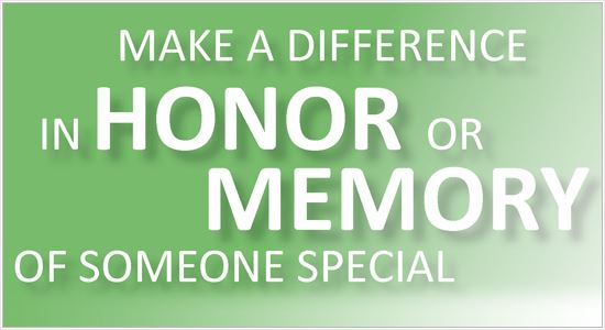 Honor someone