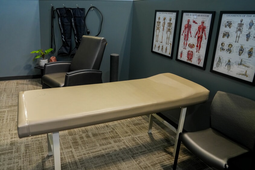 Recovery Zone at The Health Club in Norman Oklahoma. 