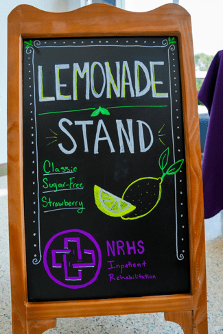 Norman Regional Inpatient Rehabilitation Lemonade Menu